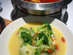 上汤西兰花-水天堂西餐厅(绿宝广场店)