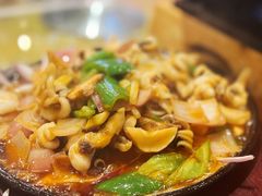 青椒小鱿鱼-长城东北菜(新港西路店)
