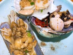 蒜蓉粉丝扇贝-三个渔夫·蒸汽海鲜(小白楼店)