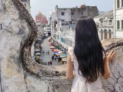 -海口骑楼小吃街