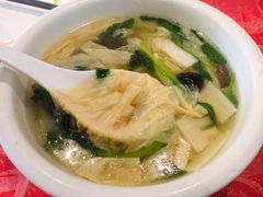 香菇豆腐衣汤-功德林(南京西路店)