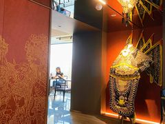 餐厅也是粤剧主题-广州永庆坊瞻云精选酒店