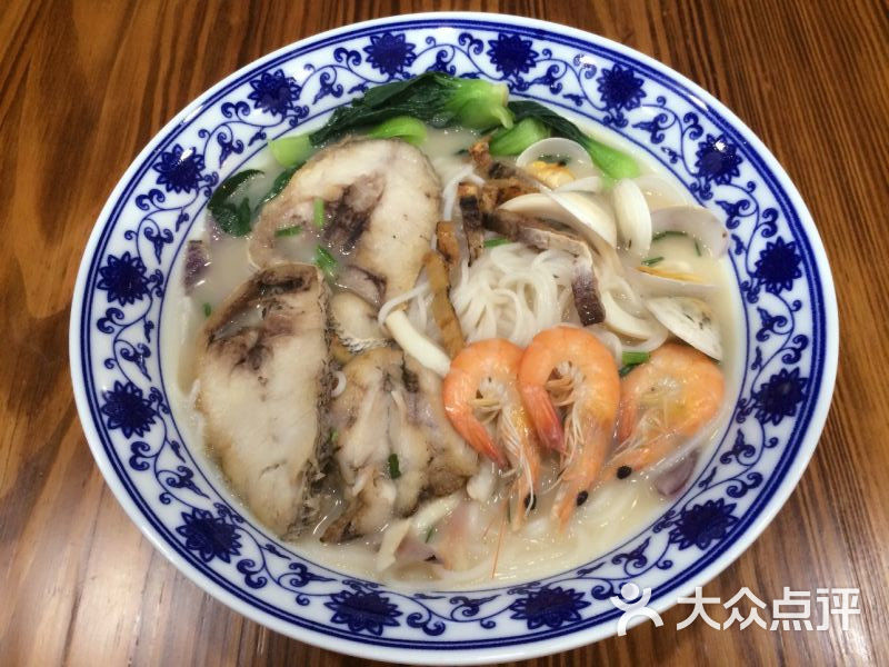 温州海鲜面馆鮸鱼面图片 - 第7张