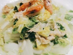 邬山腐皮杭白菜-老头儿油爆虾(星光一期店)