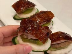 奇异果鹅肝酱片皮鸭-香乐园·淮扬菜中餐厅·Shang Garden(福田香格里拉店)