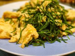 沙葱炒鸡蛋-小城家宴