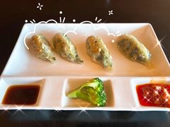香煎韭菜饺-新骏景万豪酒店·万豪中餐厅