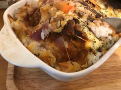 芝士虾仁肉酱焗饭-箪食记(汉口路店)