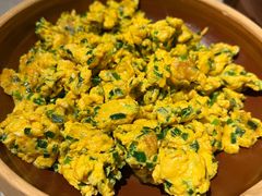土韭菜炒土鸡蛋-寨子里的·钵钵菜·湘西山里菜(魅力湘西店)