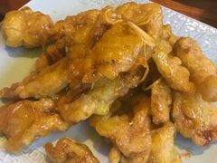 锅包肉-闯关东东北农家菜(崂山石老人店)