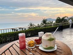 -日落吧·海景咖啡厅·餐酒吧·鸡尾酒·下午茶·乐队表演·浪漫夕阳·三亚文华东方酒店