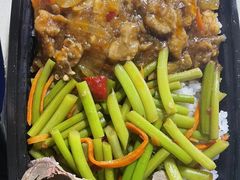 炒蒜苔-华南理工大学-学2食堂
