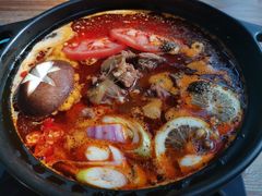 黑椒番茄牛腩锅-张老板的店(民乐园店)