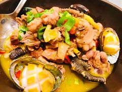山茶油鲍鱼焖土鸡-望湘园·湖南菜(宏伊店)