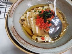 花石香干蒸油渣-新李记 · 口味菜馆(南郊公园店)