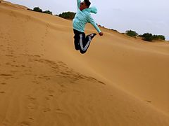 -亿利库布其七星湖沙漠生态旅游区