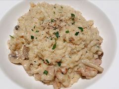 奶油蘑菇鸡肉烩饭-JANS意式简餐厅·惠灵顿牛排
