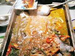 -探鱼·鲜青椒爽麻烤鱼(北京路天河城店)