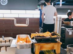 自助取餐区-很久以前羊肉串(中山公园店)