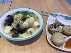 油豆腐百叶包粉丝汤-小杨生煎(湟普汇店)