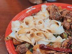 手工皮带面-牧疆情新疆餐饮