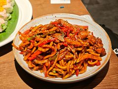 椒麻鸡肉乌冬面-魏客咖啡(中铁中心店)
