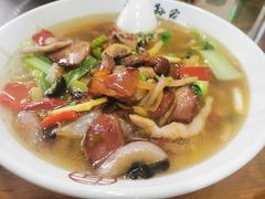 叉烧加肉丝汤面-孙家面馆(淮海第一城店)