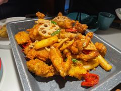 秘制大盘牛蛙-荷塘秋月·本帮江浙菜(国权路店)