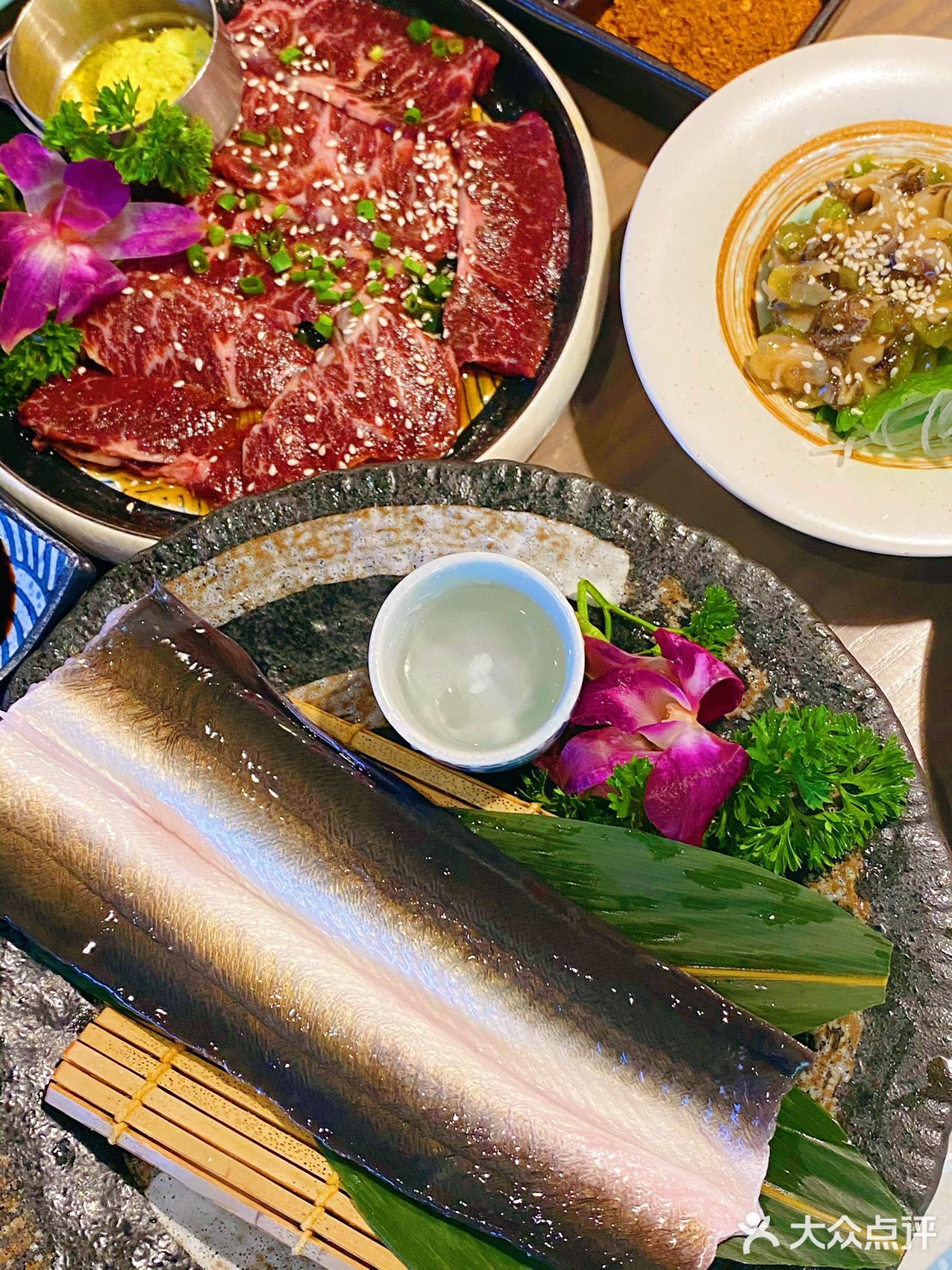 第一次吃到这么新鲜的鳗鱼白烧🔥太地道了～