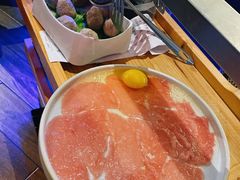 窝蛋肥牛-三人行骨头王火锅(长寿店)
