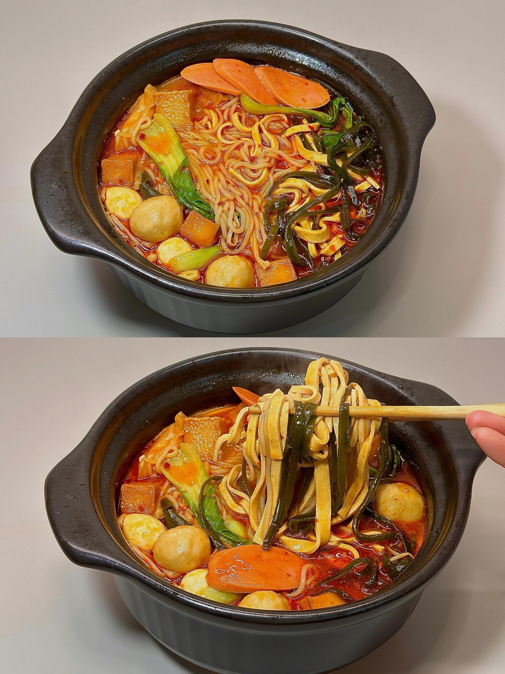 冬日里独特的温暖与满足一碗麻麻辣辣的砂锅米线