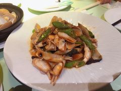 尖椒炒花甲-百味馆·粤菜·湛江菜(后海花园店)