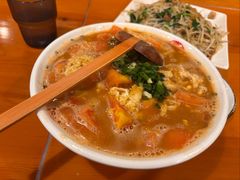 猪骨汤番茄鸡蛋面-日出拉面(望京店)