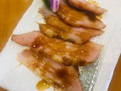 蜜汁烤松板肉-银子铁板烧料理自助餐(人民广场店)
