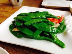 香蘑荷兰豆-旅马餐厅(茅家埠店)