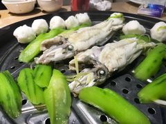 墨鱼丸&扒皮鱼&胜瓜-海大大蒸汽海鲜餐厅·粤菜·特色小炒(欢乐颂店)