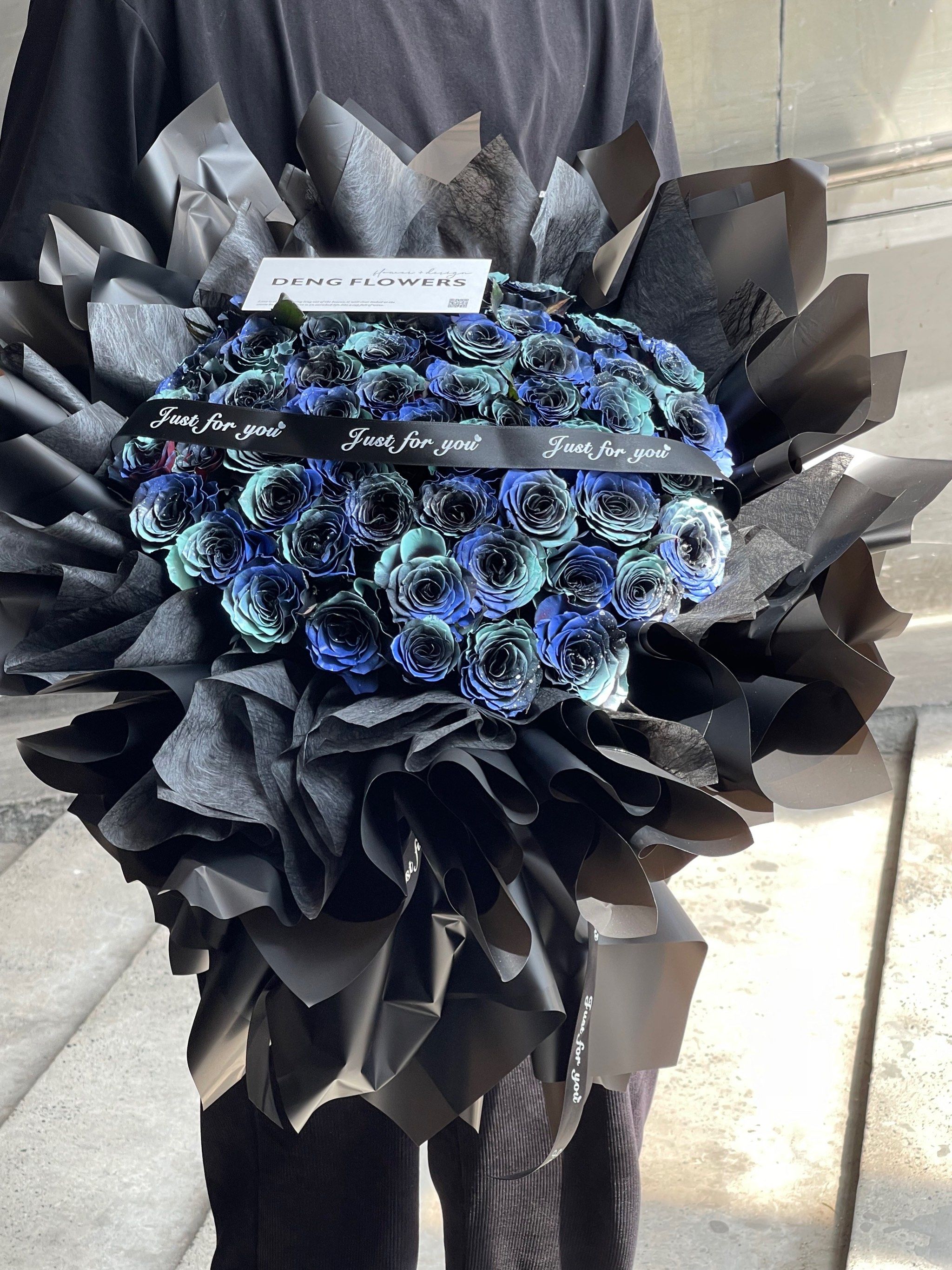 星光璀璨的蓝色花束,快来看看吧[爱心][爱心][爱心]