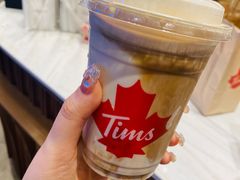 浓醇燕麦拿铁-Tims天好咖啡·贝果(雁展路万象天地店)