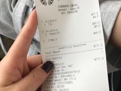 账单-星巴克(香港国际机场44号闸店)