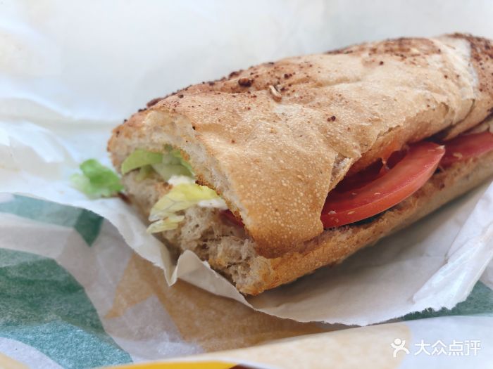 赛百味(湖东时尚舞台店)蛋香芝士英图片