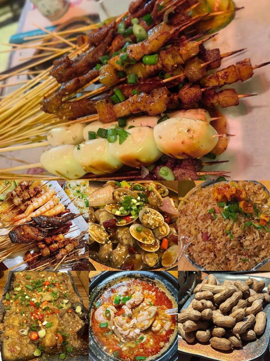 烧烤夜 美味满分