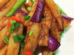 茄子炒豆角-石头咕(葵蓬店)