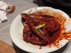 -草家酱蟹炭火烤肉店(珲春南路二店)