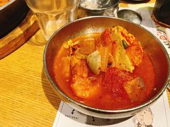 海鲜豆腐汤-姜虎东白丁烤肉(虹桥天地店)