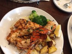 烤龙虾拼三文鱼-RED LOBSTER(dubai mall)