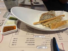 餐前面包。-安妮意大利餐厅(丽都店)