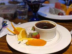 焦糖巧克力布蕾-1886德国汽车餐厅(外滩十六铺码头店)