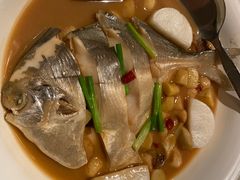 鲳鱼烧年糕-新荣记(新源南路店)