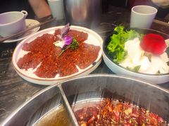 -热火朝天鲜切牛肉火锅(南强街巷店)