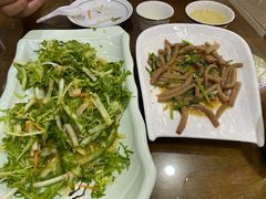 苦菊拌鸟贝-抹直口特色菜馆(一店)